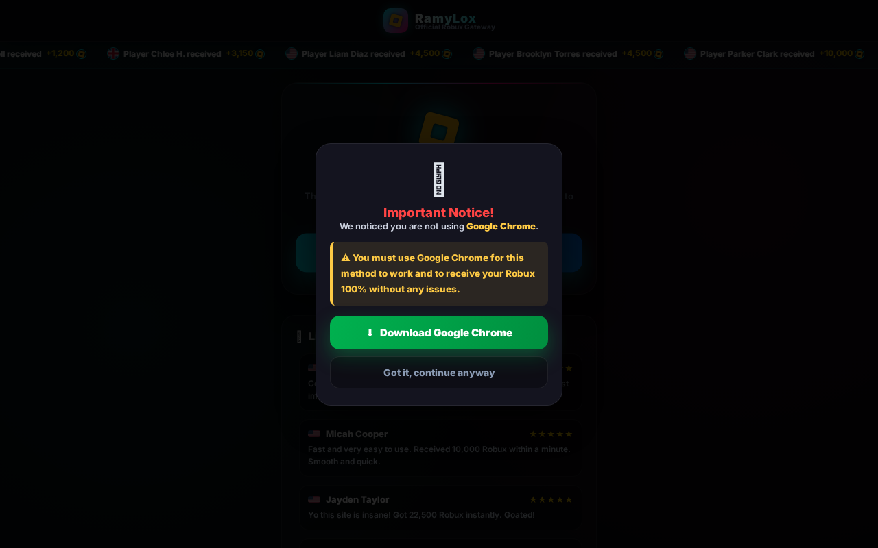 Ramylox.shop scam