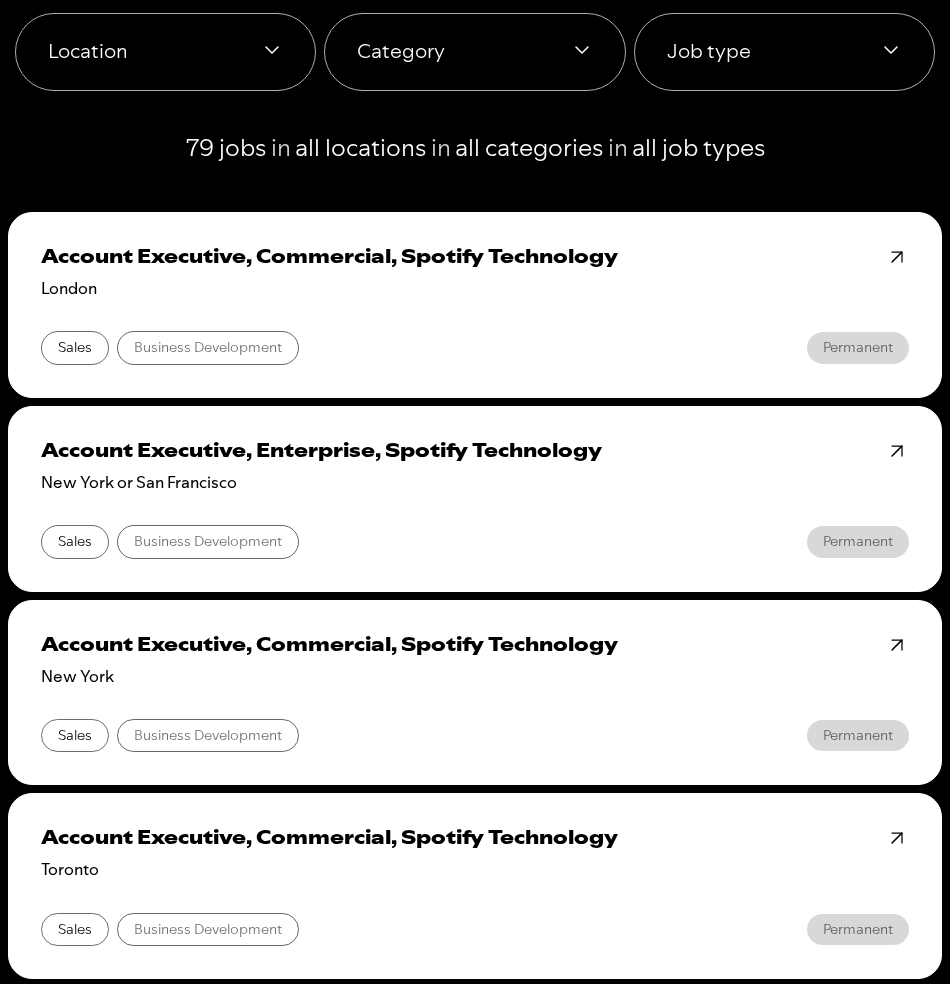 Rateify.online Spotify Scam: The $36 Job Pitch and Where It Leads Today 2 Spotify's real jobs directory with location, category and job-type filters and specific vacancies