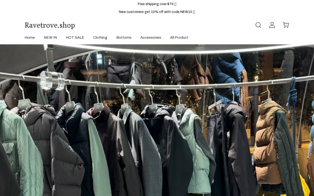 Ravetrove.shop scam
