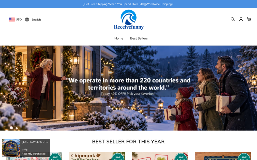 Receivefunny.com EXPOSED - Store Scam or Legit? What We Found 1 Receivefunny.com scam