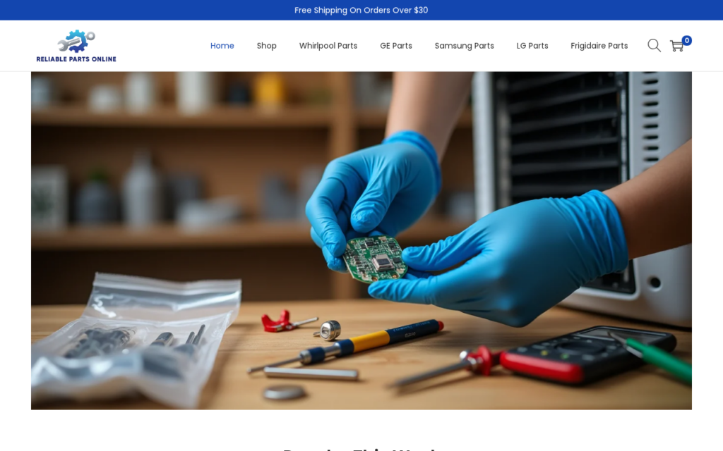 Reliablepartsonline.com EXPOSED - Real or Fake Store? Investigation 1 Reliablepartsonline.com scam