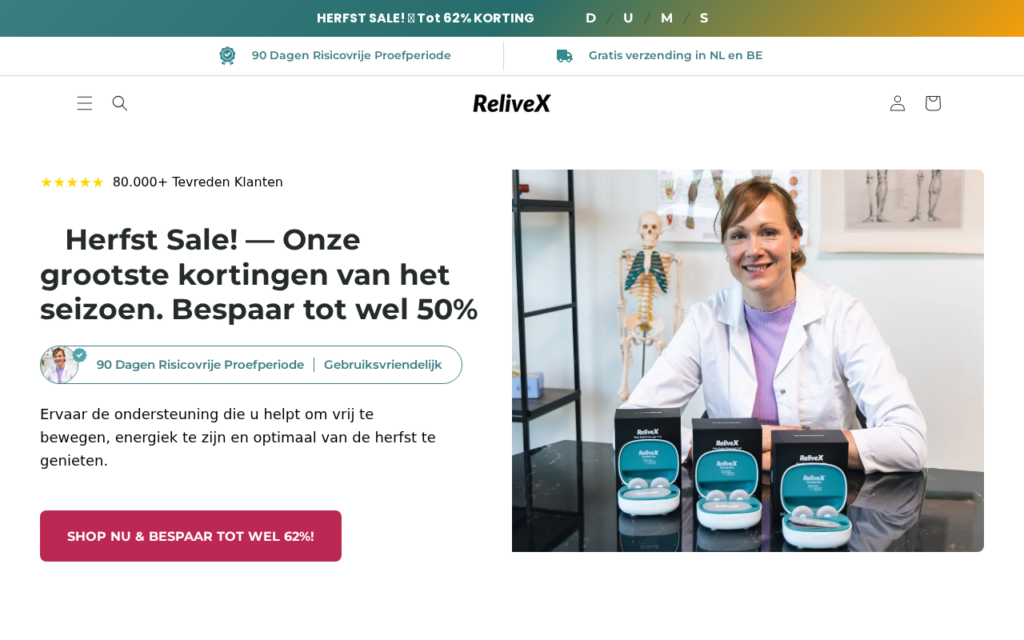 Relivex.nl EXPOSED - Real Store or Scam? Investigation 1 Relivex.nl scam