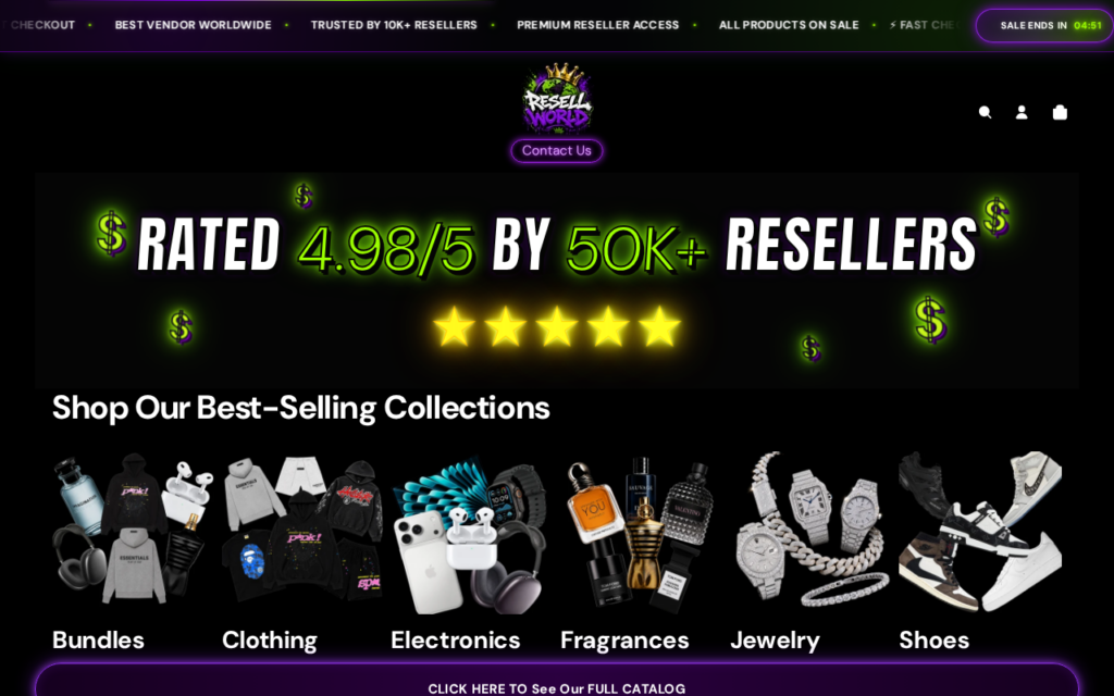 Resellworld.store scam
