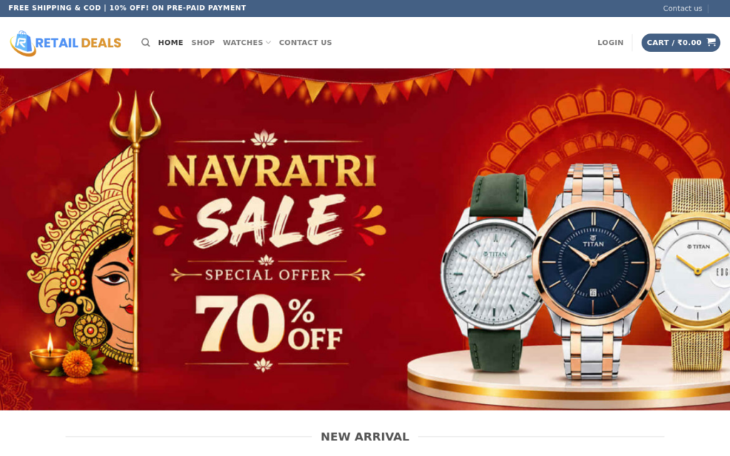 Retaildeals.in EXPOSED - Safe Store or Scam? Our Findings 1 Retaildeals.in scam