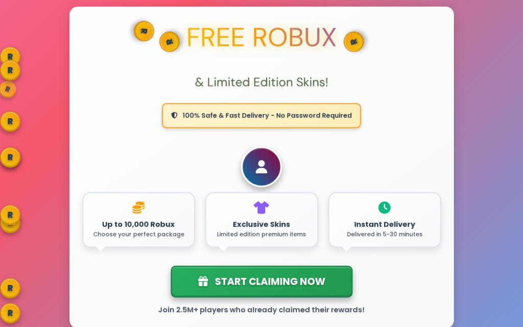Ruxblox.netlify.app scam