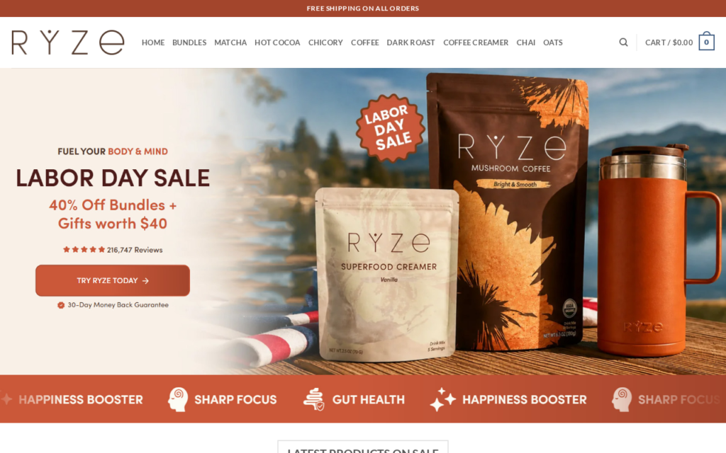 Ryzecoffeefe.com scam