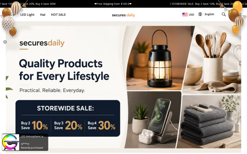 Securesdaily.com EXPOSED - Fake or Real Store? Our Findings 1 Securesdaily.com scam