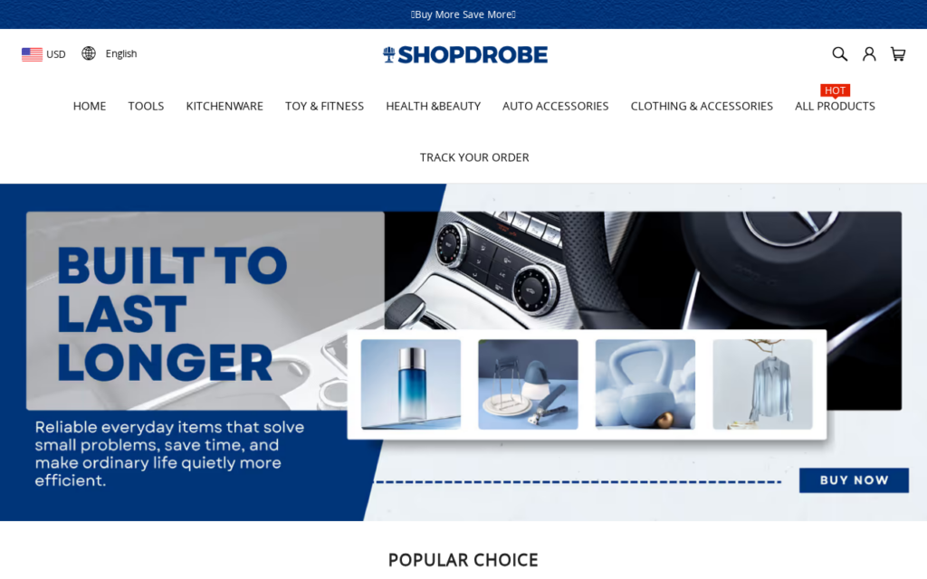 Shopdrobe.com scam