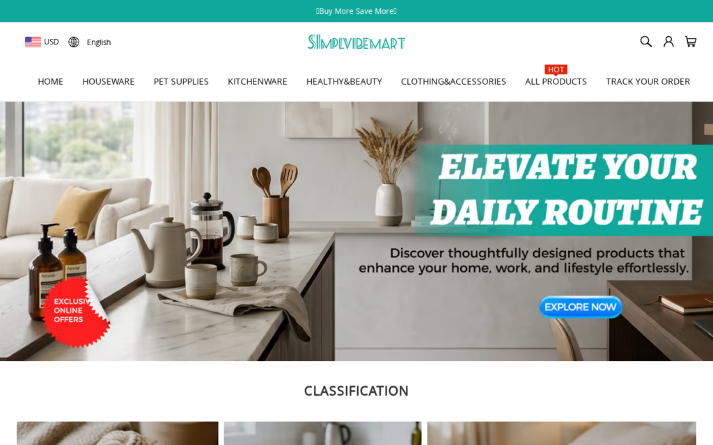 Simplvibemart.com EXPOSED - Fake Store or Legit? What We Found 1 Simplvibemart.com scam
