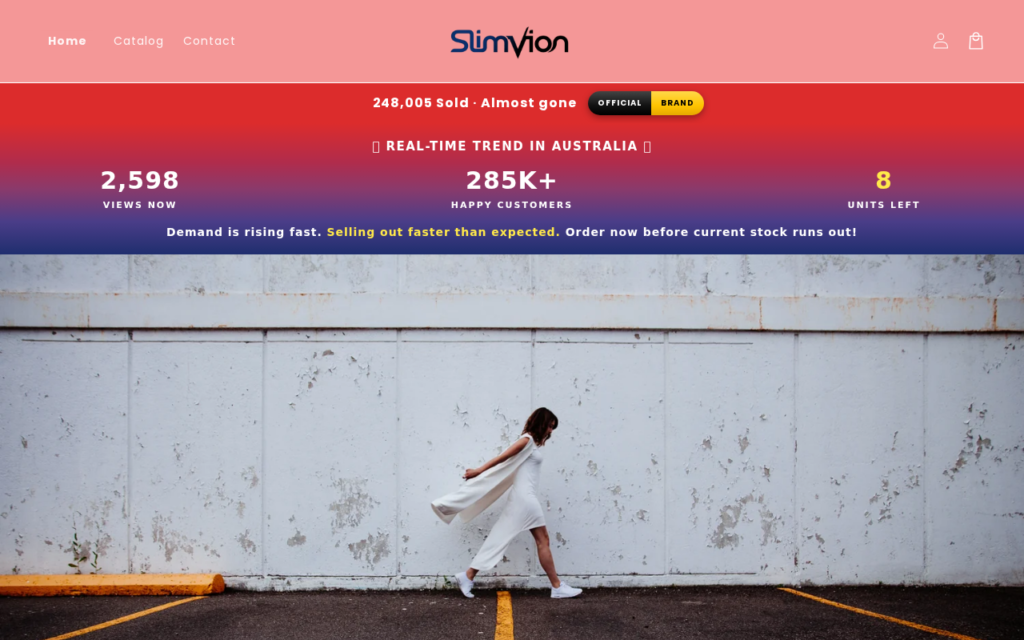 Slimvion.com EXPOSED - Scam or Legit? Investigation 1 Slimvion.com scam