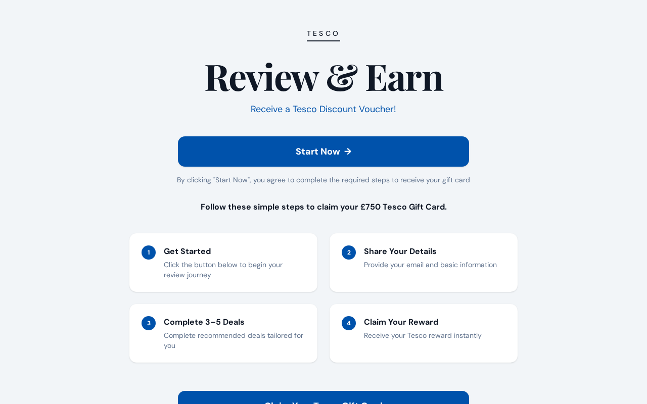 Tescofinds.store Reward Offer EXPOSED – Scam or Legit?