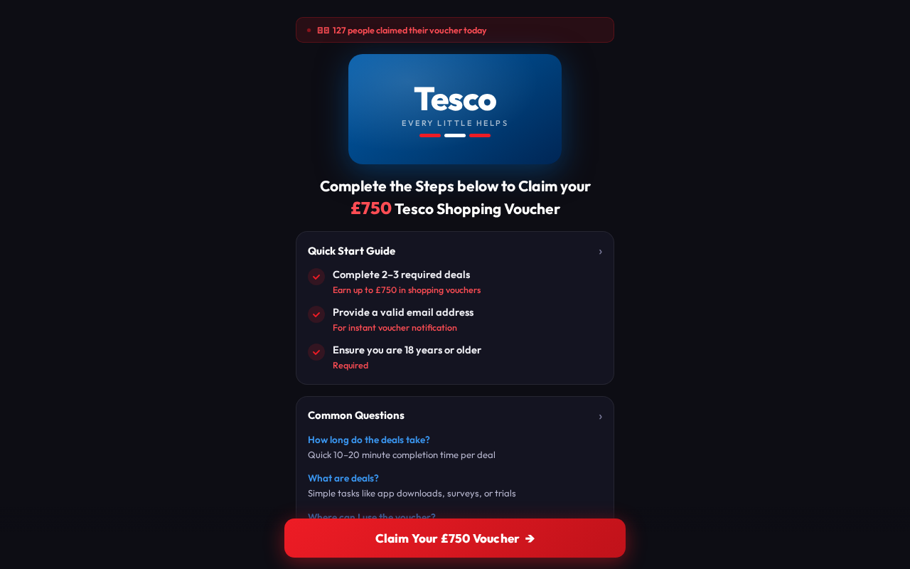 Is Tescovoucher.pages.dev Gift Card Real? What We Found