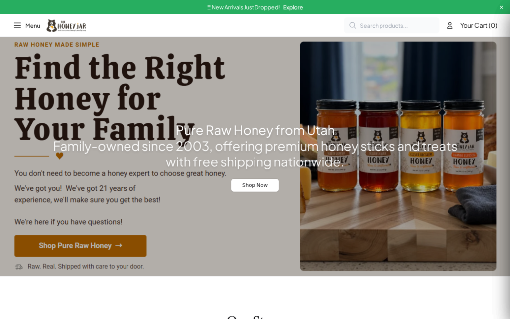 Thehoneyjarsweet.shop scam