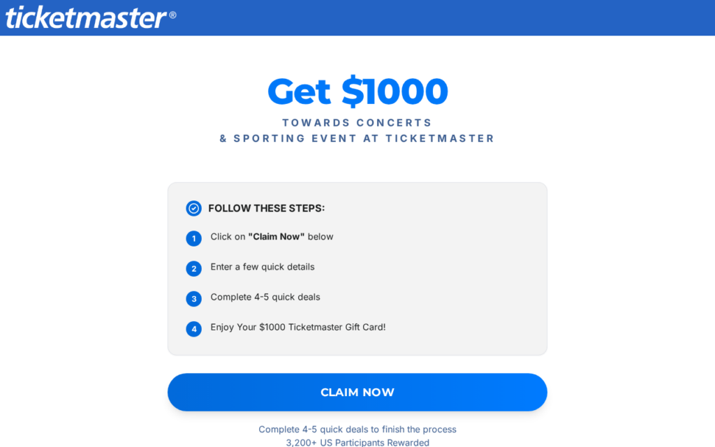 Is Ticket24.online Gift Card Real? What We Found 1 Ticket24.online scam