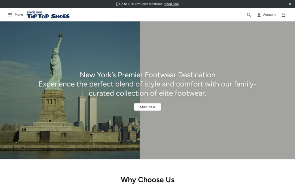 Tiptopfootwear.com scam