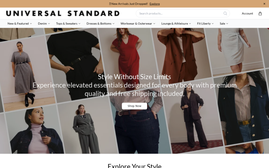 Universalstandardattire.shop EXPOSED - Fake Store or Legit? What We Found 1 Universalstandardattire.shop scam