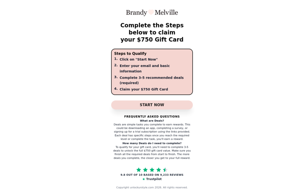 Unlockurstyle.com scam