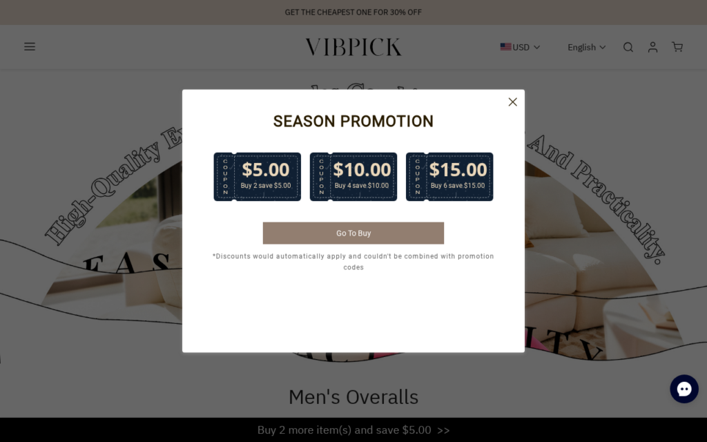 Vibpick.com EXPOSED - Legit Store or Scam? Read First 1 Vibpick.com scam