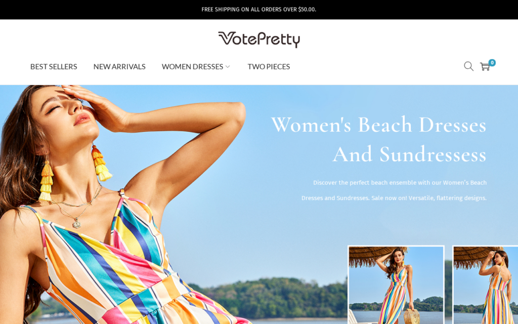 Voteprettyclothing.com EXPOSED - Scam or Legit? What to Know 1 Voteprettyclothing.com scam