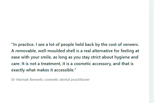 WellaSmile Veneers Review: Dental Claims, Guarantees and Buyer Risks 2026 3 WellaSmile sales page displaying a claimed dental practitioner endorsement