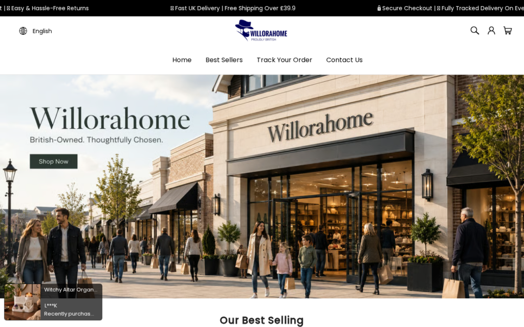 Willorahome.com EXPOSED - Fake Store or Legit? What We Found 1 Willorahome.com scam