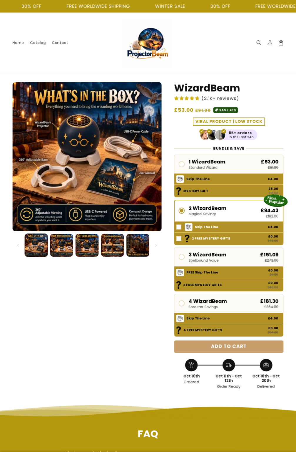 WizardBeam Projector Review: Mixed Product Claims And Buying Risks Checked