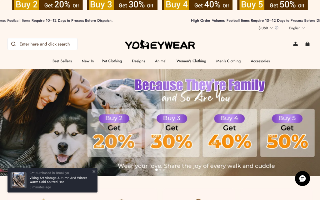 Yoheywear.com EXPOSED - Legit Store or Scam? Read First 1 Yoheywear.com scam