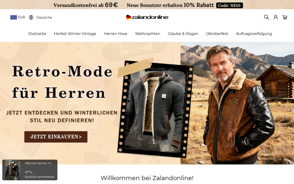 Zalandonline.de EXPOSED - Fake Store or Legit? What We Found 1 Zalandonline.de scam