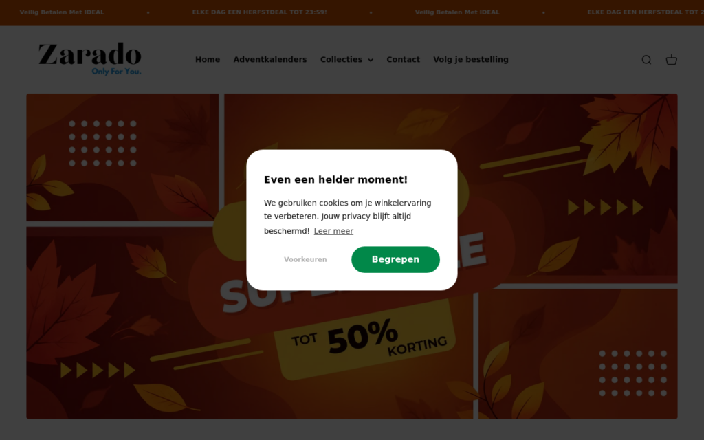 Zarado.nl scam