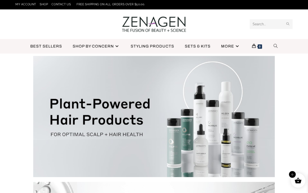Zenagenshop.com scam
