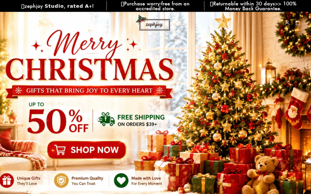 Zephjoy.com scam