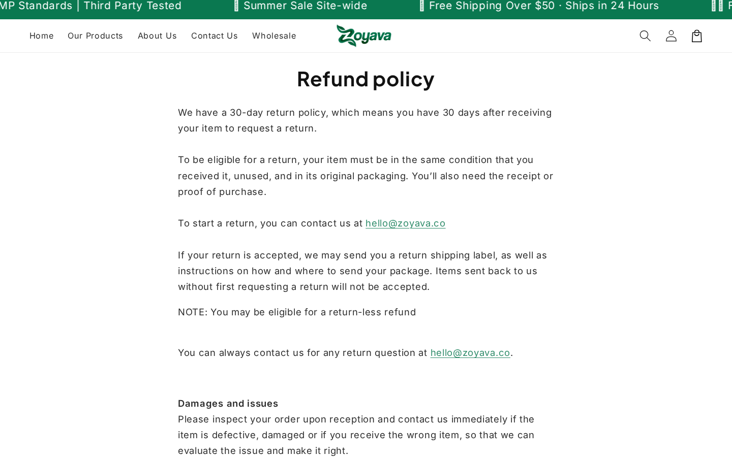 Zoyava Dynamic Vitality Reviews: Refills, Labels and Refund Terms Checked