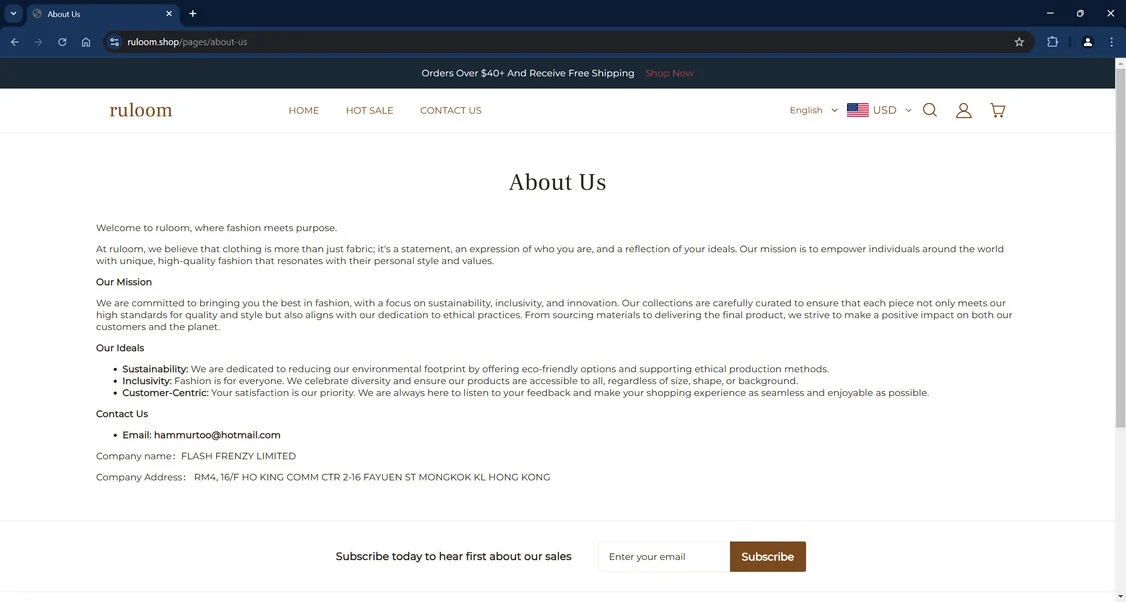 Ruloom.shop Review: Real Store or A Scam? Read This 1 Ruloom.shop scam