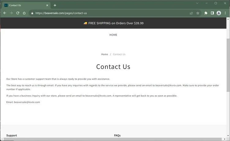 Is Beaversale.com Legit or a Scam? Truth Revealed 1 beaversale.com scam