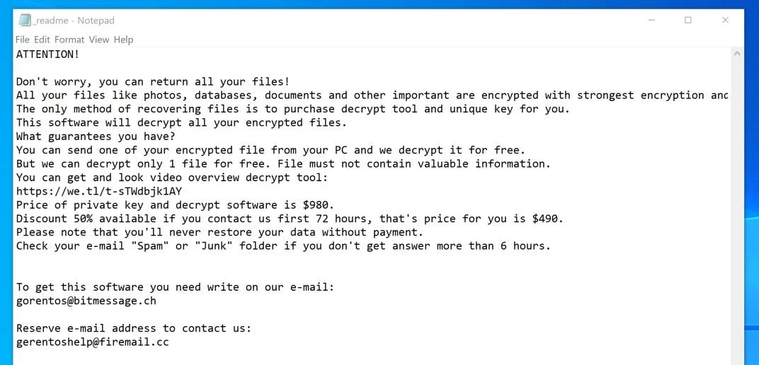 Image: Seto Ransomware Virus