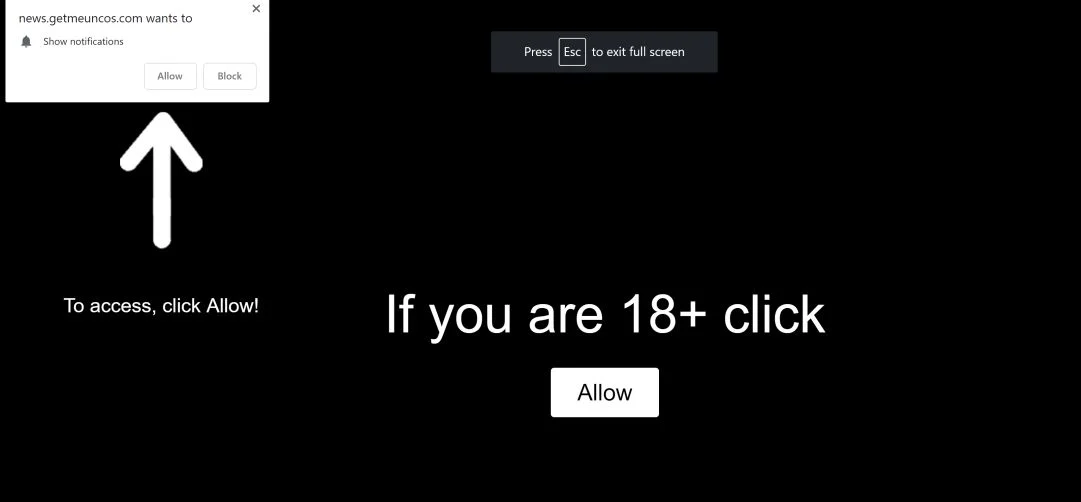 news.getmeuncos.com redirect virus