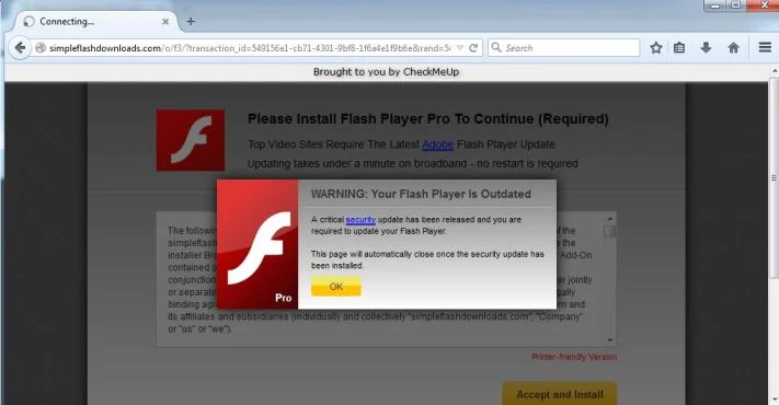 simpleflashdownloads.com virus