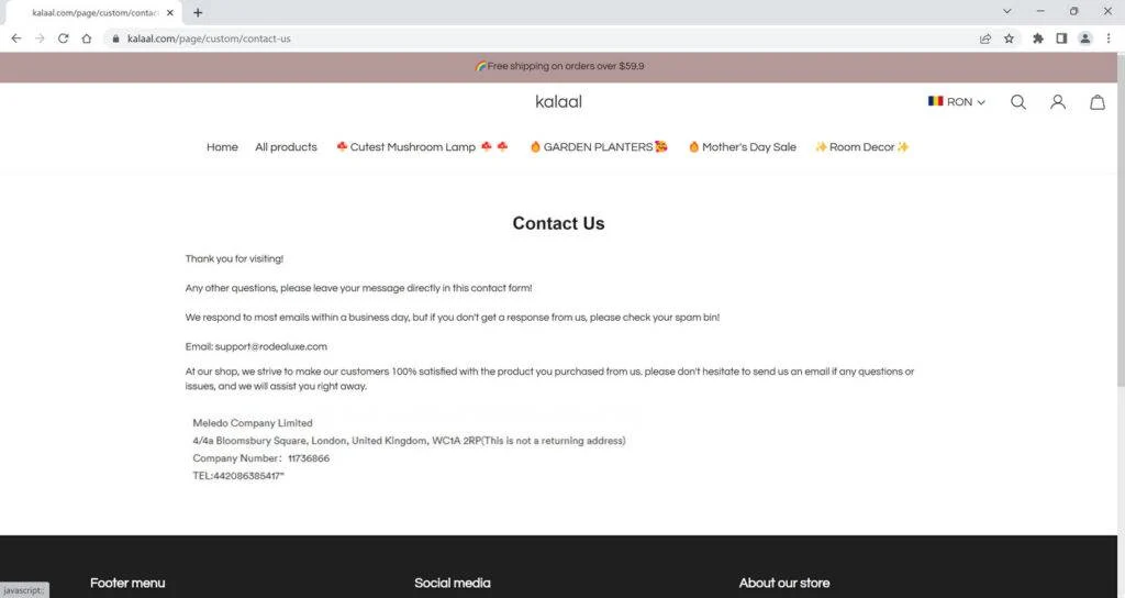 kalaal.com ad