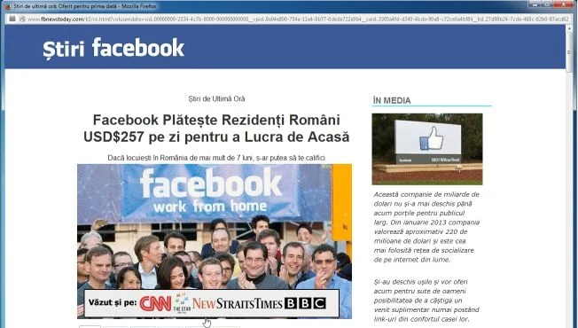 Fbnewstoday.com pop-up ads Fbnewstoday.com virus