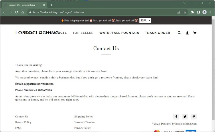 Is Lostoclothing.com Legit or a Scam? Truth Revealed 1 lostoclothing.com scam
