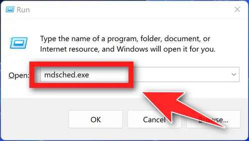 mdsched.exe run box