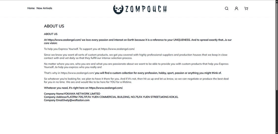 Zompouch.com scam