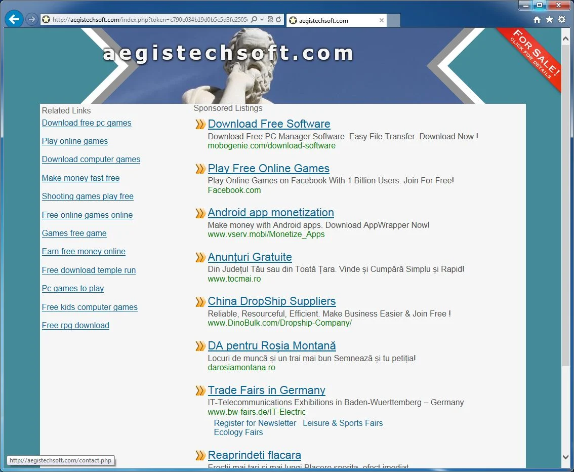 [Image: Aegistechsoft.com virus]