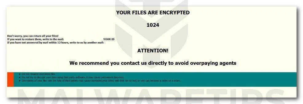 Image: [recovery2022@tutanota.com].Po ransomware