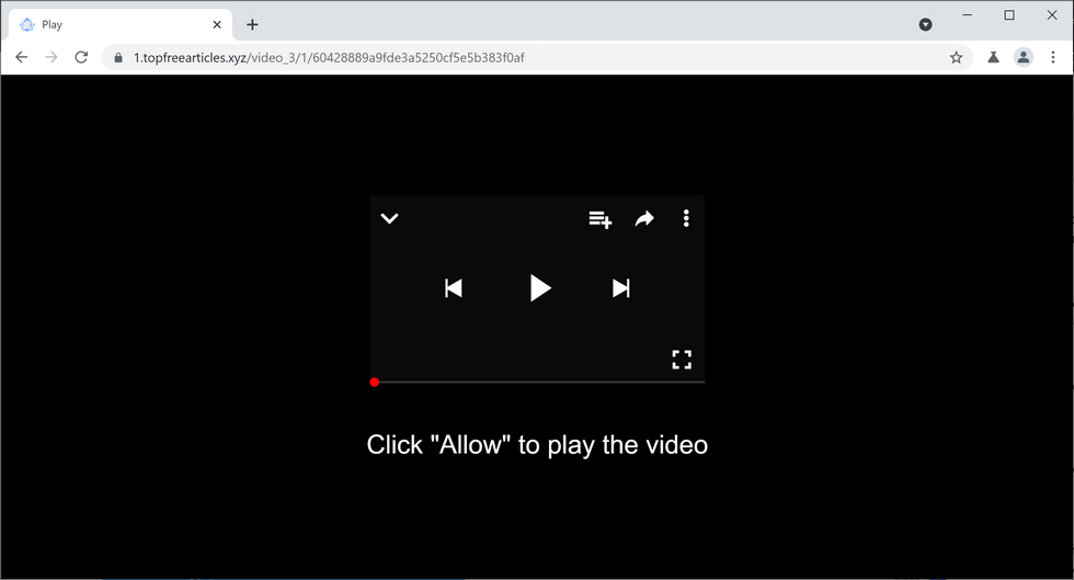 Remove Topfreearticles.xyz pop-up ads (Virus Removal Guide) 1 Image: Chrome browser is redirected to Topfreearticles.xyz