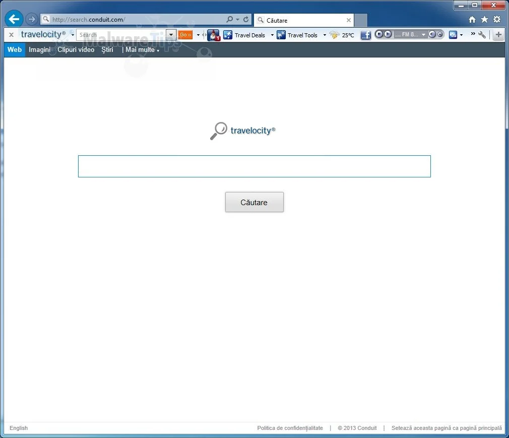 [Image: Travelocity Toolbar virus]