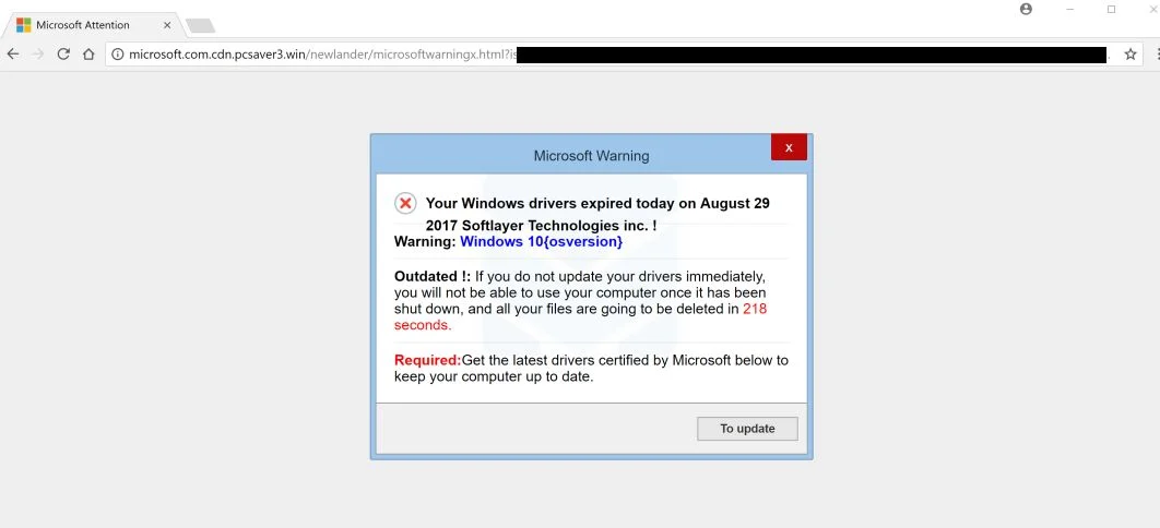 Microsoft Attention Scam