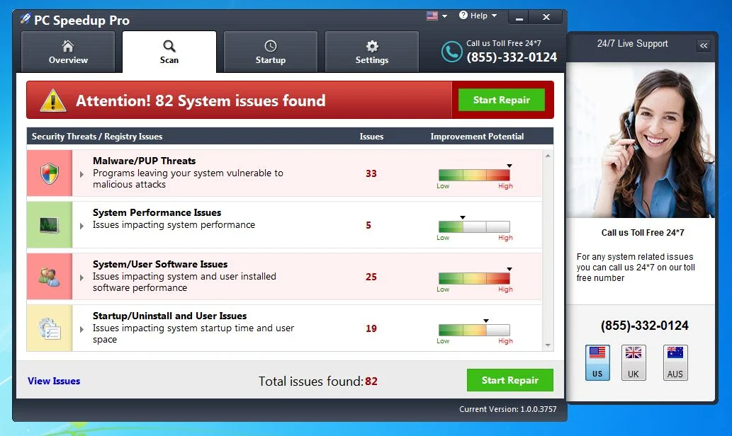 PC Speedup Pro system optimizer PC Speedup Pro