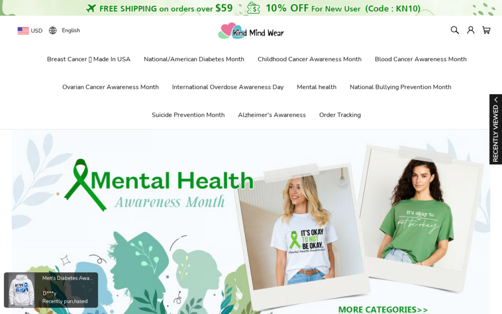 Kindmindwear.com EXPOSED - Scam or Legit? What to Know 1 Kindmindwear.com scam