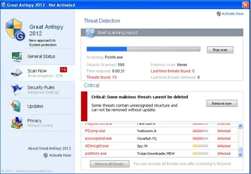 Great Antispy 2012 Great Antispy 2012 virus
